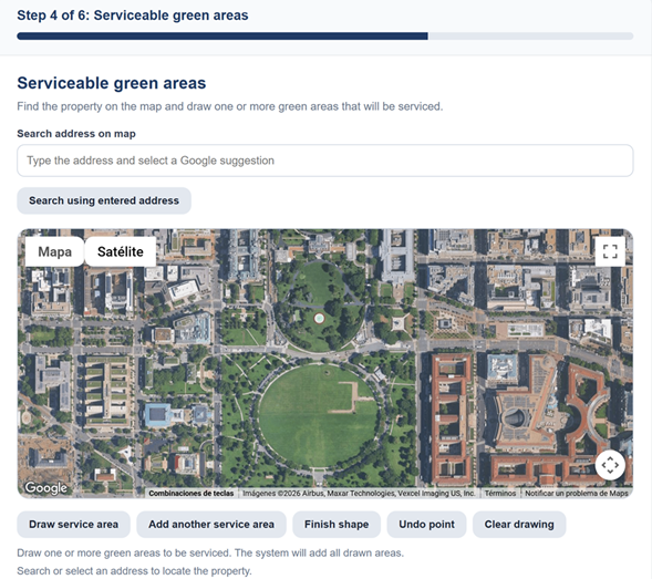 Cotizador Web con mapa